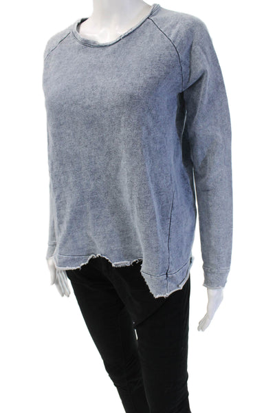 Generation Love Womens Pullover Sweatshirt Gray Cotton Crew Long Sleeve Size XS