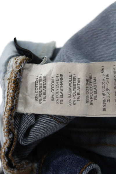 J Crew Womens Dark Blue Skinny Ankle Jeans Size 25