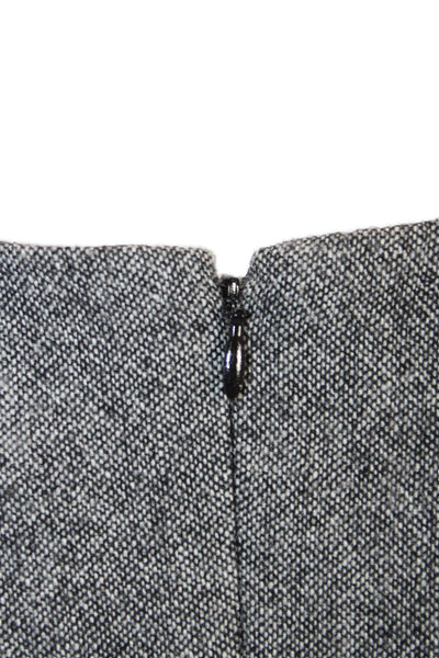 Banana Republic Womens Sheath Dress Dark Gray V-Neck Sleeveless Size 00P