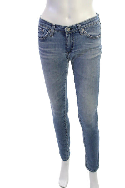 AG Adriano Goldschmied Women Ankle Skinny Jeans Blue Size 26