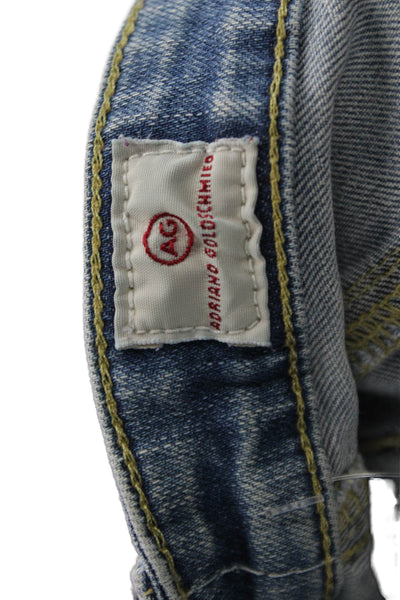 AG Adriano Goldschmied Women Ankle Skinny Jeans Blue Size 26