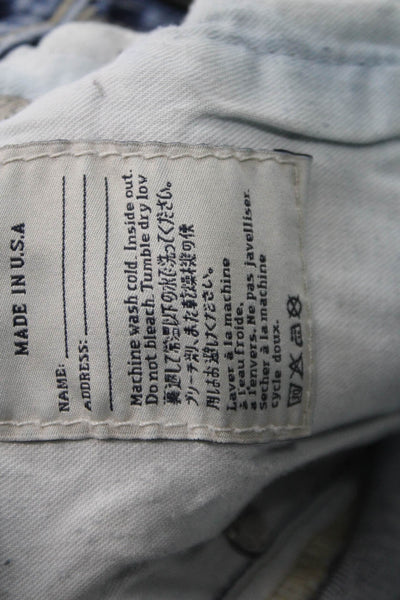 AG Adriano Goldschmied Womens Skinny Ankle Jeans Blue Low Rise Size 27