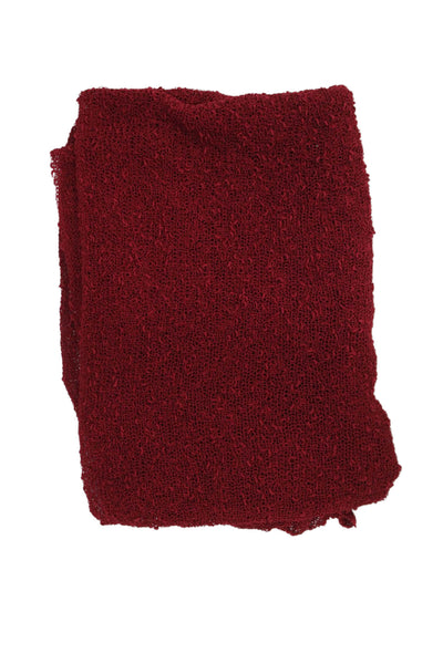 Meshki Womens Red Sarong Coverup Swimwear Polyester Size One Size