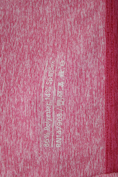 Outdoor Voices Womens Pink Cropped Tank Sleeveless Round Neck Solid Size XS