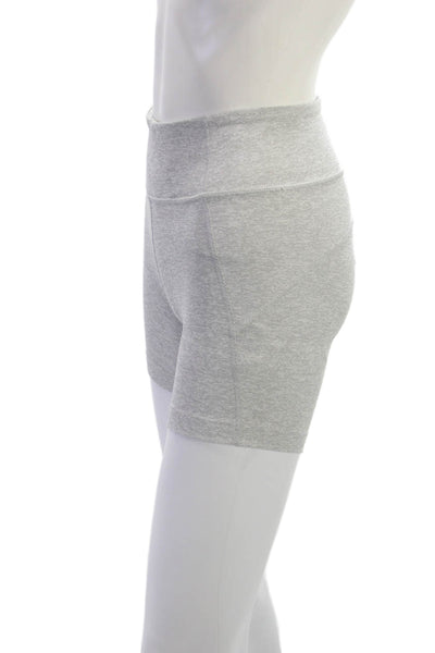 Outdoor Voices Women Biker Shorts Gray Solid Size XS