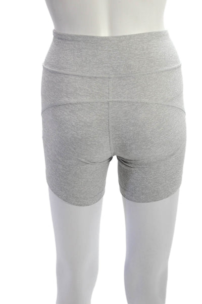 Outdoor Voices Women Biker Shorts Gray Solid Size XS