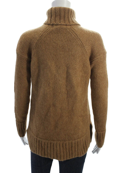 Everlane Womens Turtleneck Pullover Brown Long Sleeve Size XS
