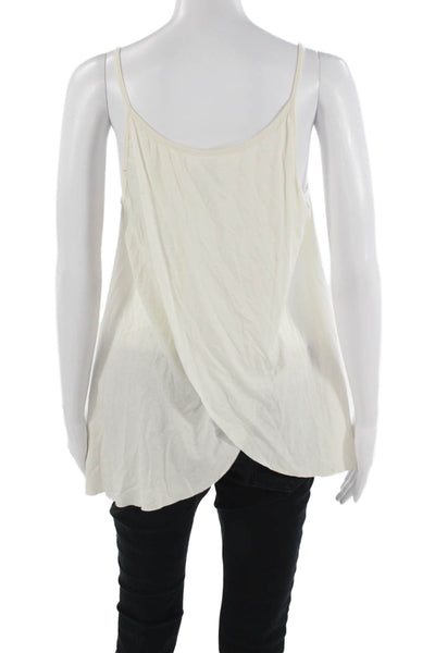 Rachel Pally Women Beige Modal Spandex Camisole Top Spaghetti Strap Size XS