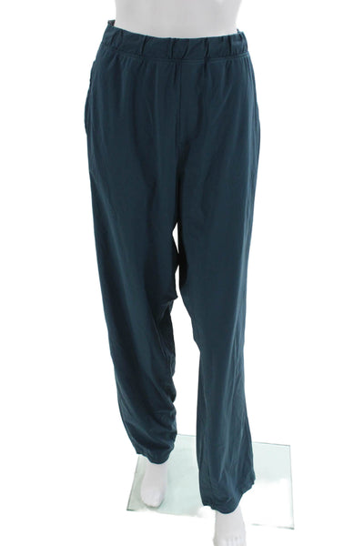 Lululemon Mens Windbreaker Pants Dark Blue Nylon Inseam 32 Size XL