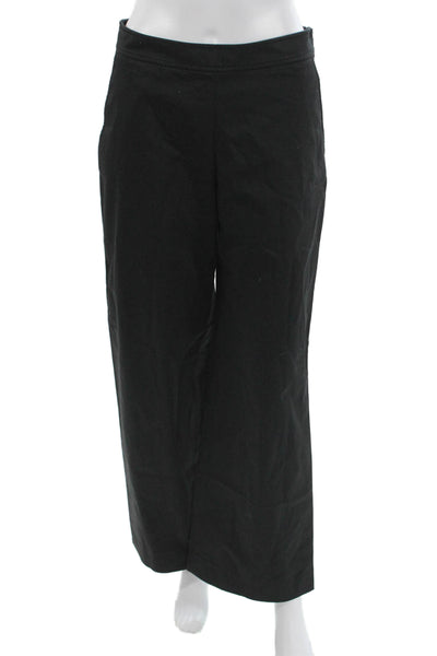 Carolina Herrera Women Dress Pants Black Zip 97% Cotton 3% Elastane Size 4