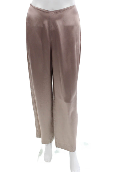Carmen Marc Valvo Women Beige Dress Pants 28 Inseam Size 6