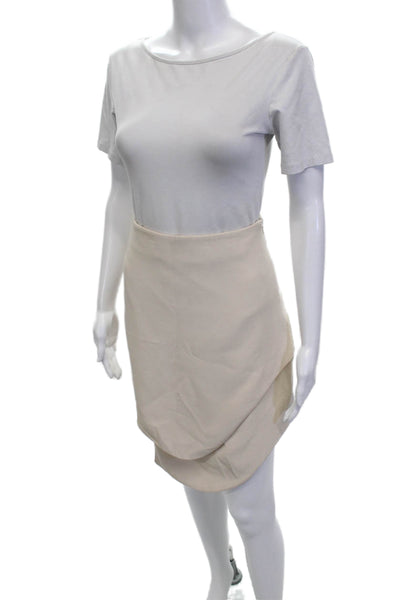 Opening Ceremony Women Beige Tulip Skirt 100% Polyester Size 4