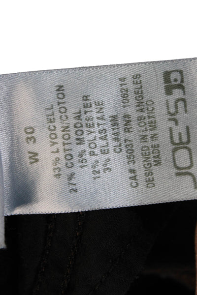 Joe's Collection Women Dark Blue Skinny Ankle Jeans Mid Rise Button Size 30