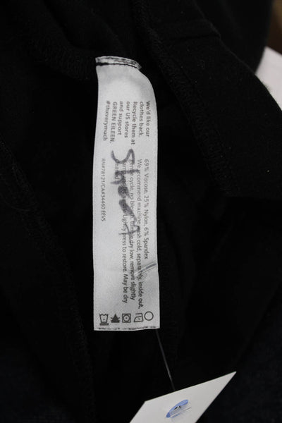 Eileen Fisher Women Black Cropped Ankle Pants Size 1X