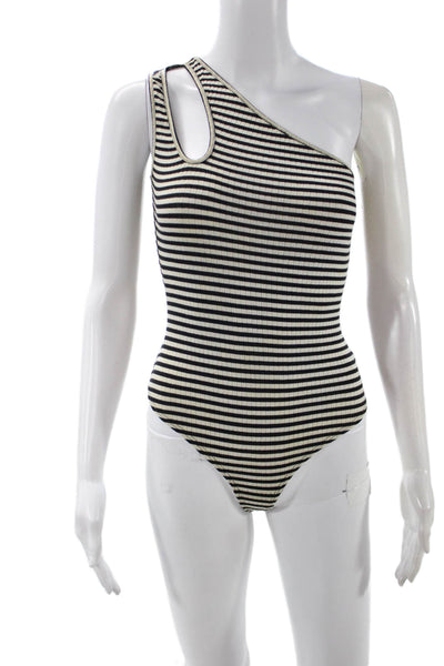 Lovers + Friends Womens Black Striped Sleeveless Tank 90s Size 2XS