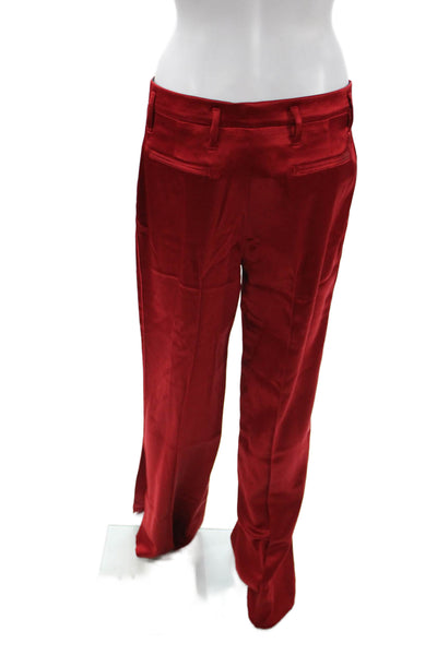 Zara Women Red Dress Pants Size M