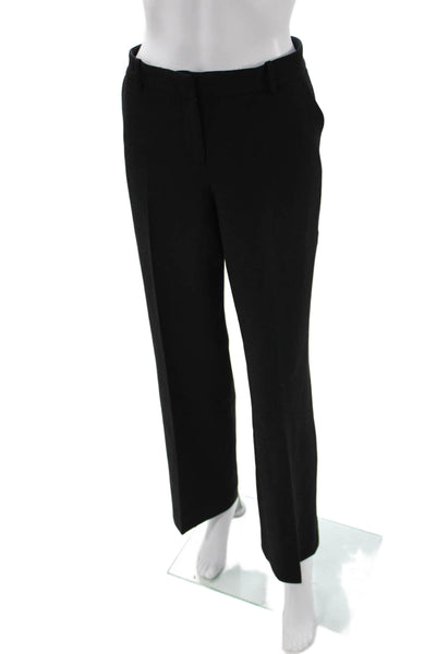 Robert Rodriguez Women Dress Pants Black Cotton Polyester Size 4