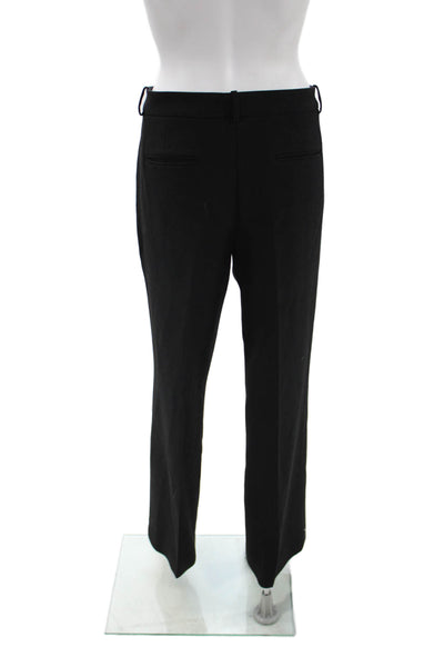 Robert Rodriguez Women Dress Pants Black Cotton Polyester Size 4