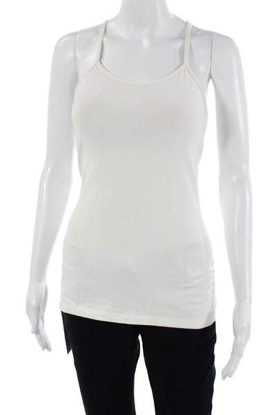 Lululemon Womens Basic Camisole Sleeveless White Nylon Blend Size 4