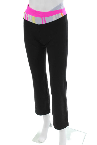 Lululemon Womens Sweatpants Black Nylon Blend Size 4