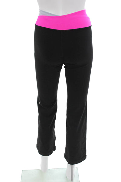 Lululemon Womens Sweatpants Black Nylon Blend Size 4