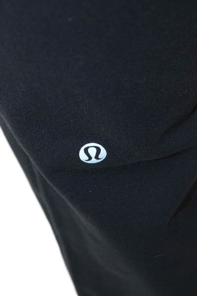 Lululemon Womens Sweatpants Black Nylon Blend Size 4