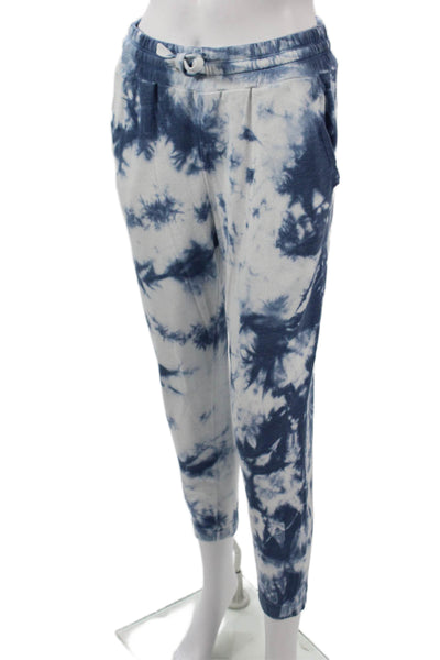 Splendid Women Jogger Sweatpants Blue Drawstring Size XS