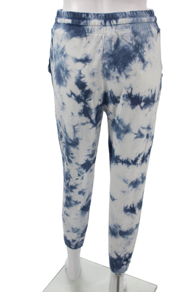Splendid Women Jogger Sweatpants Blue Drawstring Size XS