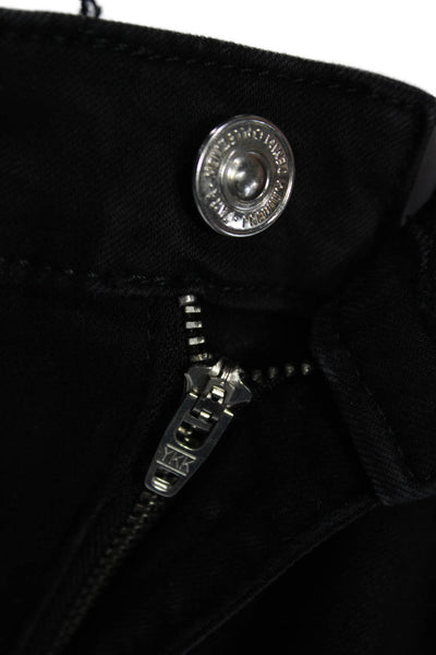 Zara Women Ankle Skinny Black Mid Rise Jeans Size 12