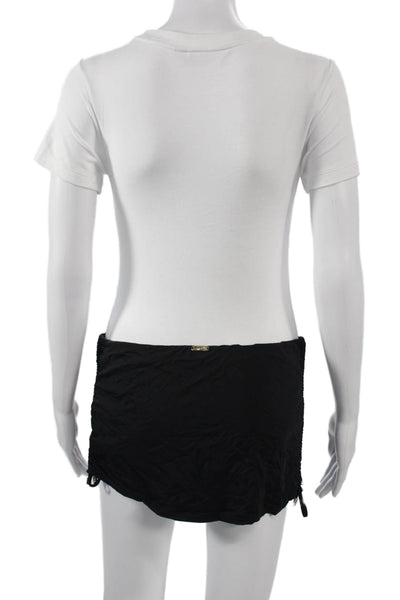 Calvin Klein Womens Mini Skort Black Nylon Spandex Size S