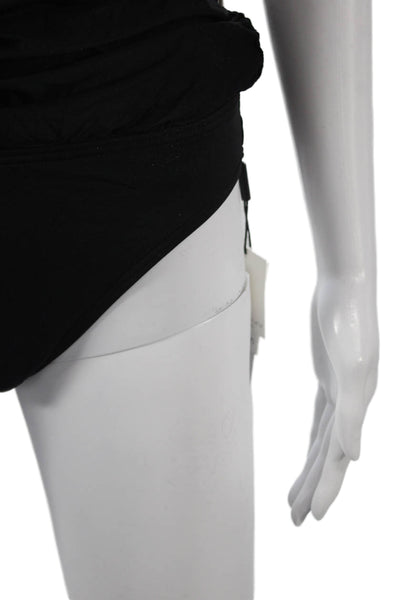 Calvin Klein Womens Mini Skort Black Nylon Spandex Size S