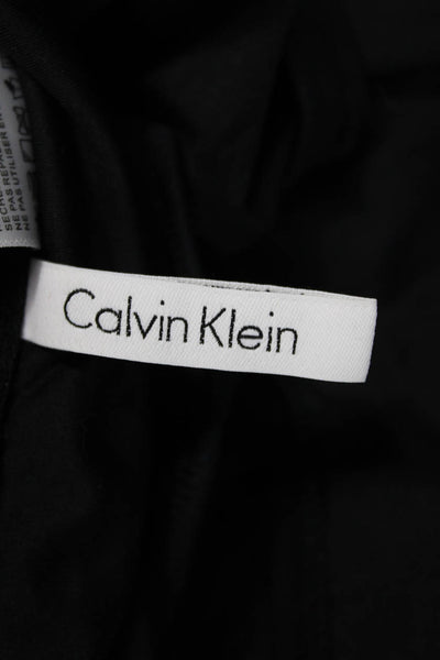 Calvin Klein Womens Mini Skort Black Nylon Spandex Size S