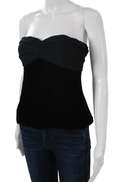 The Limited Collection Women Black Silk Tank Zip Solid Classic Fall Size 4