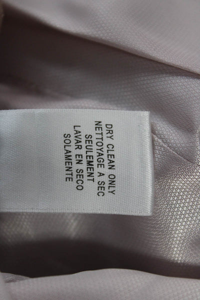 BCBGMAXAZRIA Women Beige Button Blazer Long Sleeve Size 2XS