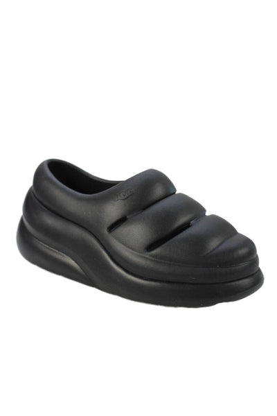 Ugg Womens Molded Foam Sport Yeah Slide On Clog Flats Black Size 10