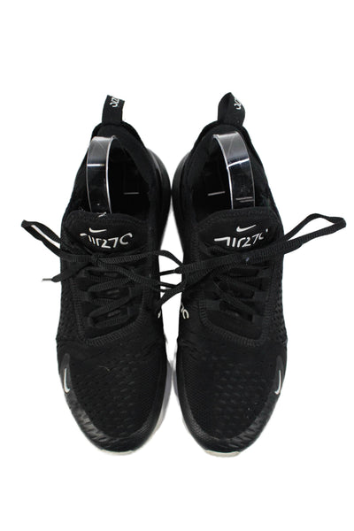 Nike Men's Lace Up Rubber Sole Trainer Sneakers Black Size 11