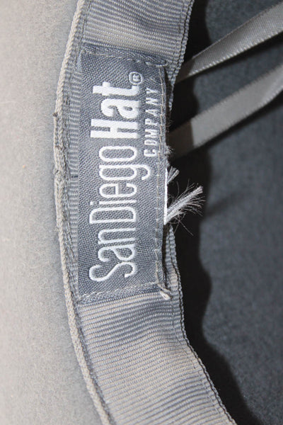 San Diego Hat Co Womens Suede Embellished Cowboy Hat Solid Gray Size One Size