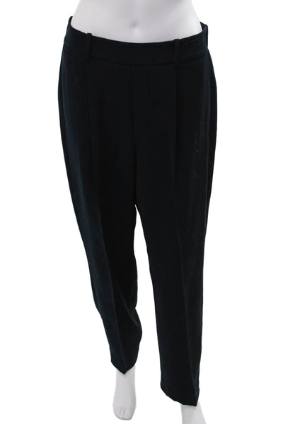 Vince Women Dress Pants Black Polyester Size M