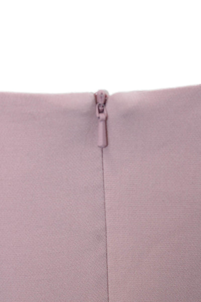 Black Halo Womens Pink Sheath Dress Knee Length 3/4 Sleeve Size 10