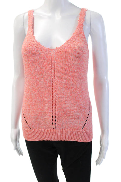 Heartloom Women Camisole Pink Cotton V-Neck Sleeveless Size S