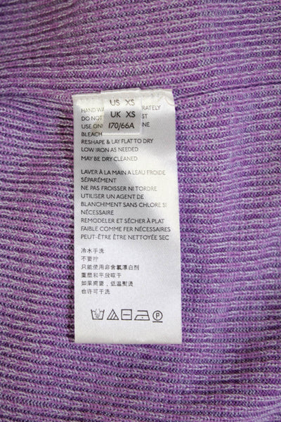Free People Womens Straight Pencil Skirt Long Purple Size XS