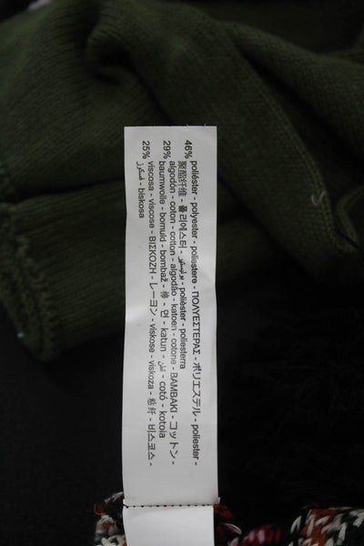 Zara Women Striped Black Boho Shorts Size M