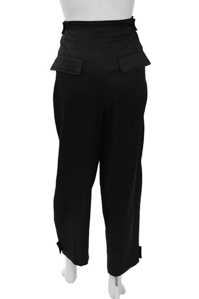 Banana Republic Women Black Cropped Dress Pants Size 10