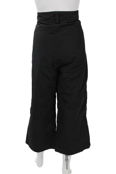 The North Face Mens Cargo Snow Pants Black Button Polyester Size XL