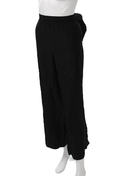 J Crew Women Dress Pants Black 100% Acetate Inseam 27 Size S
