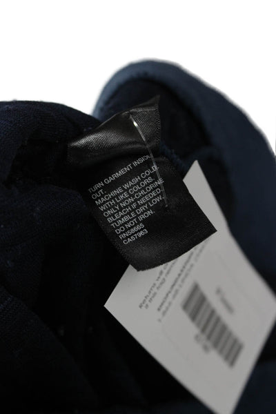 Zella Women Mock Neck Pullover Sweatshirt Dark Blue Size XS