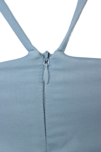 NBD Womens Camisole Gray Sleeveless Solid Polyester Button Size 2XS