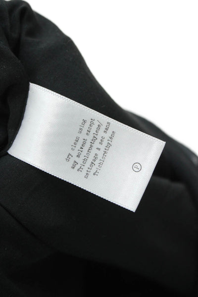 Rag & Bone Women Sweat Shorts Black Cotton Drawstring Size 2XS