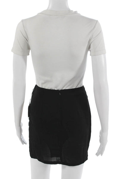Superdown Women Mini Skirt Black Size 2XS
