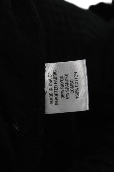 Drew Women Black Sleeveless V Neck Romper Size XS
